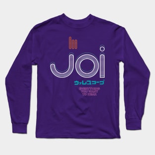 JOI (blade runner 2049) hologram Long Sleeve T-Shirt